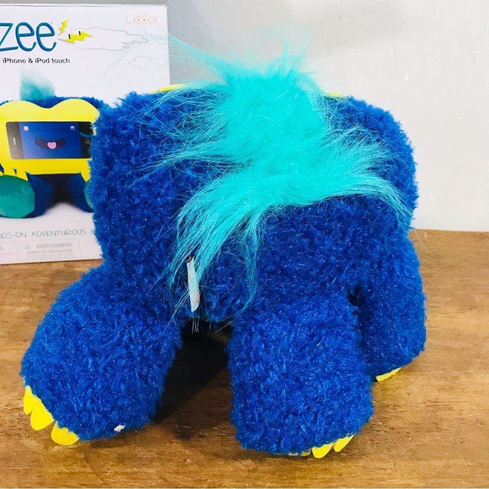 Woogie Plush Toy For iPhone And iPod Touch- Blue Zee - Picture 5 of 16